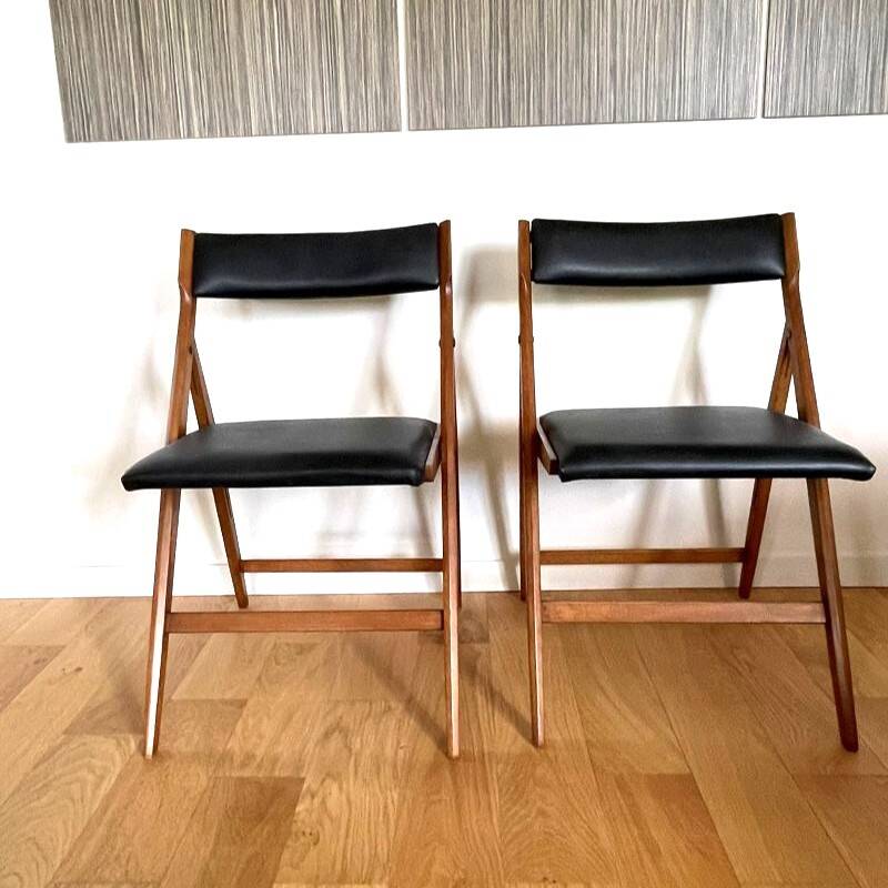 Paire de chaises – Eden 320 Gio PONTI – Années 60