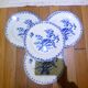 4 Gien Chardons dessert plates (5)