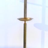 Retro night valet in brass and wood in Neoclassical style