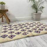 Handcrafted moroccan berber carpet 122 x 80 cm
