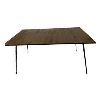 Table peper marron Dutch bone