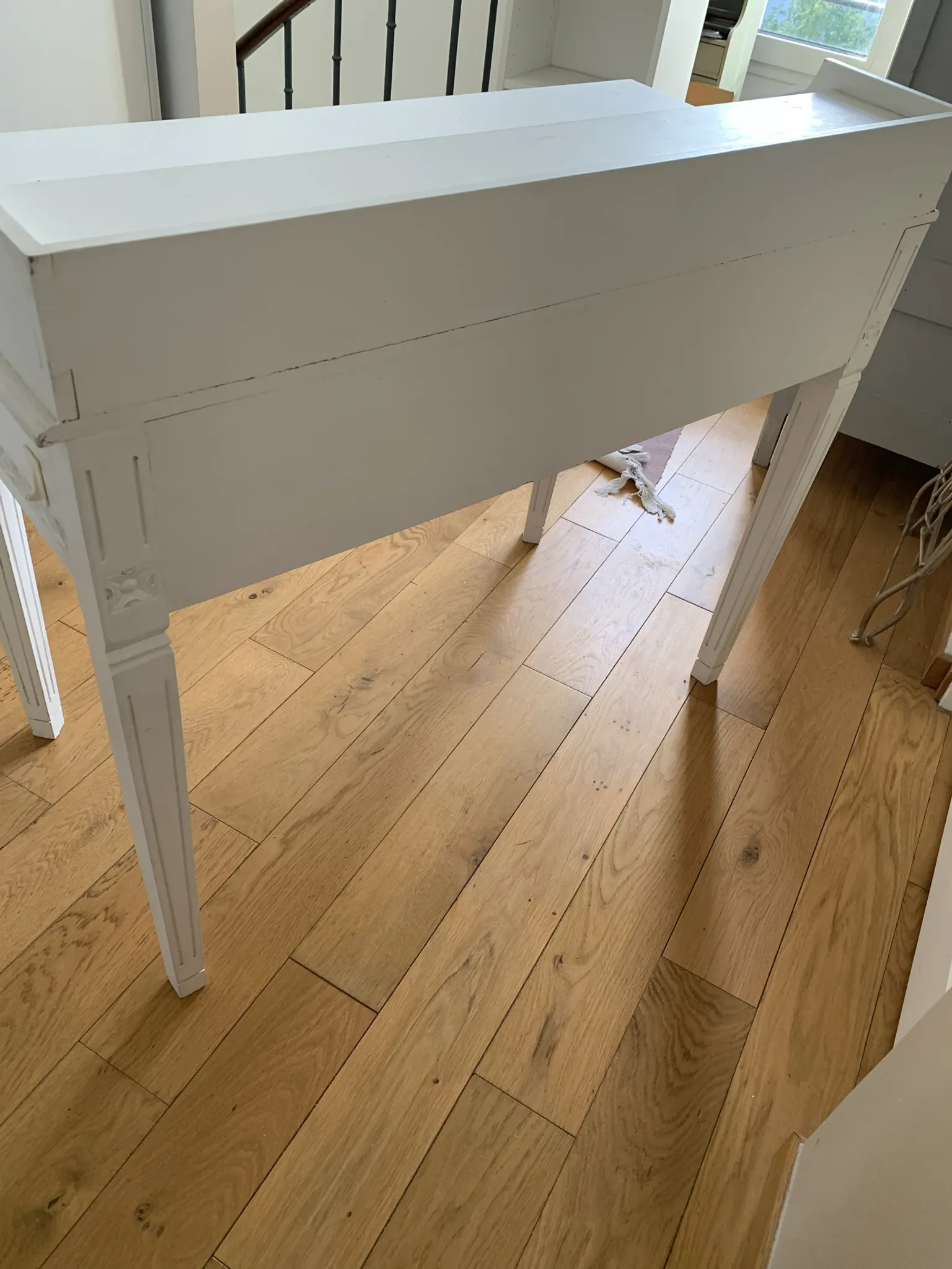White desk