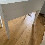 White desk