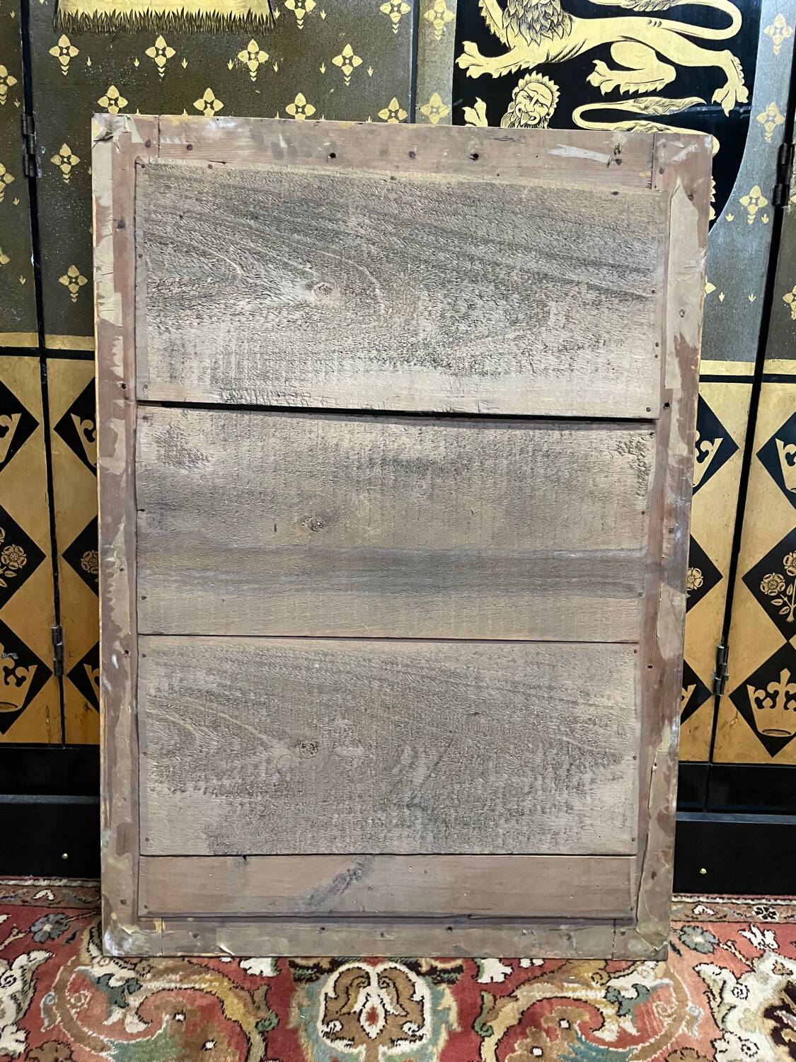 Louis XVI mirror with gold leaf