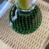 Soliflore vase on sulphide ball base