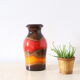 Vase en céramique allemande, Scheurich, west germany, 1960, vintage
