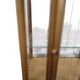 Vintage wooden bar cabinet / display case / shelf