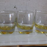 6 verres à shooter / liqueur jaunes