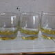 6 yellow shooter glasses / liquor