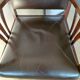 Colonial style wooden armchair
