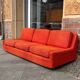 Sofa 3 places dux international playboy model of the 70s