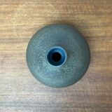 Mid-century minimalist studio pottery vase by Mathies Schwarze, Germany, 1960s.