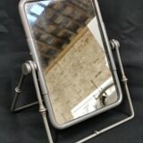 Vintage folding barber mirror
