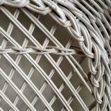 Rattan headboard