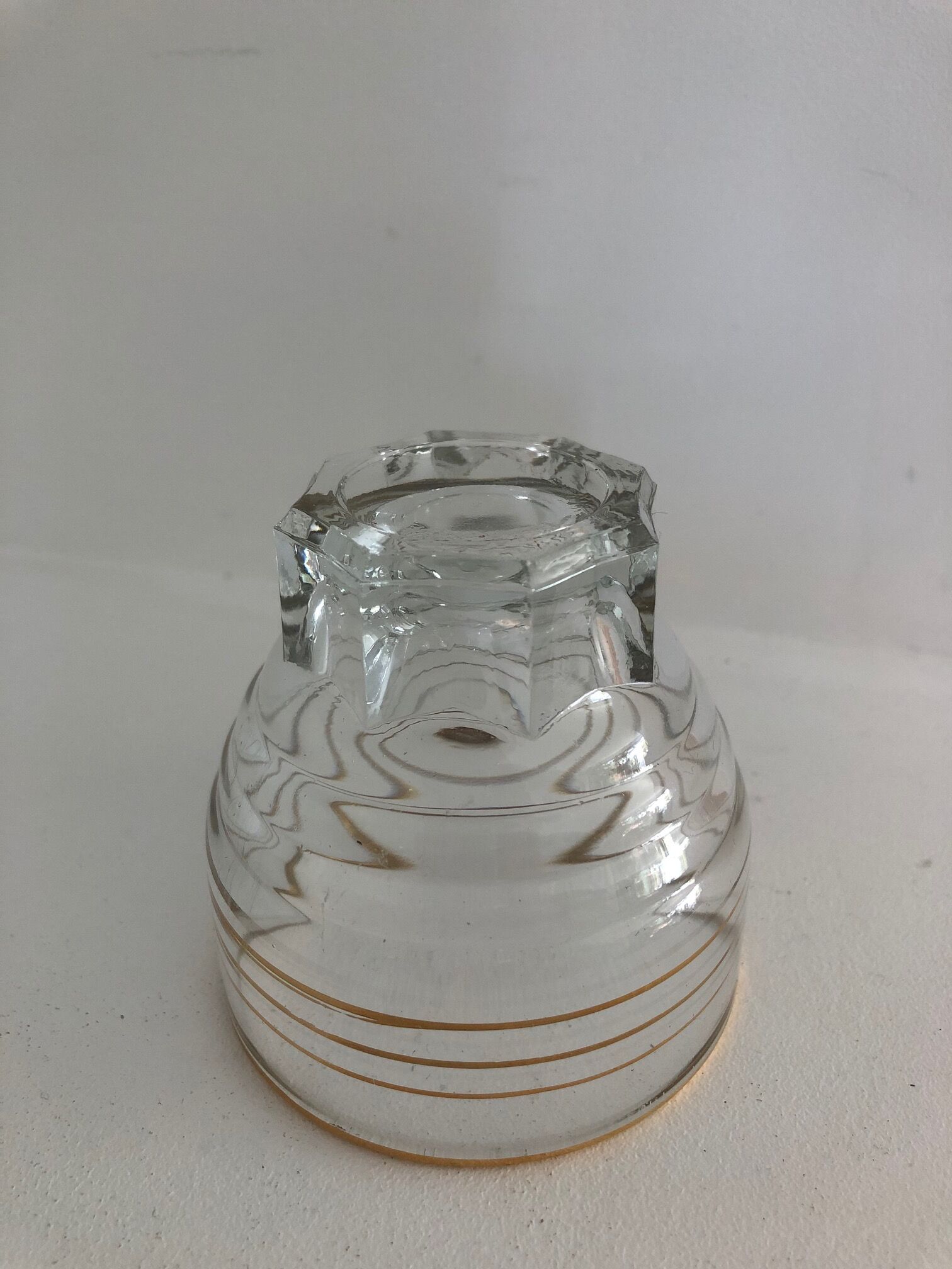 Lot of glasses and carafe year 50