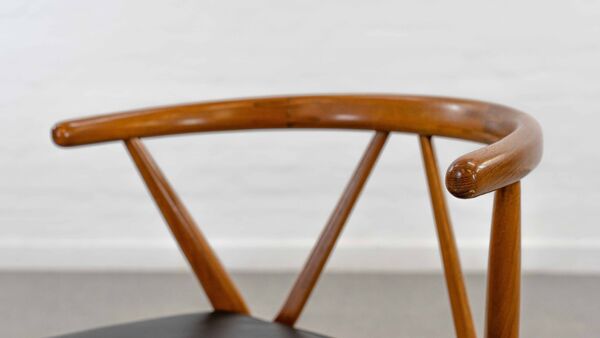 Fauteuil modèle 255 de Henning Kjaernulf pour Bruno Hansen