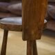 Ensemble de 2 chaises et une table brutaliste pour enfant 1960’s