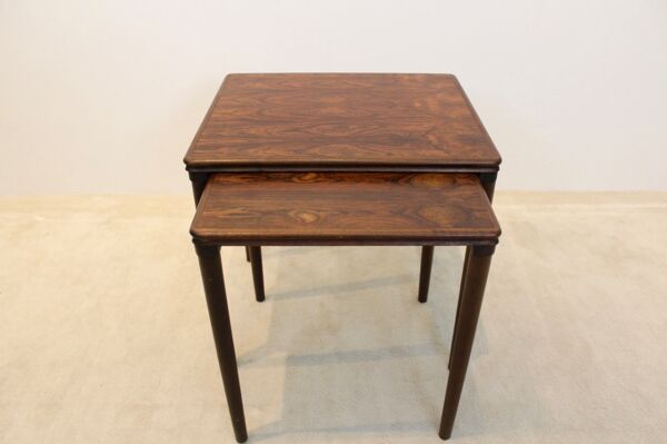 Tables gigognes par E. W. Bach Møbelfabrikken Toften années 1960