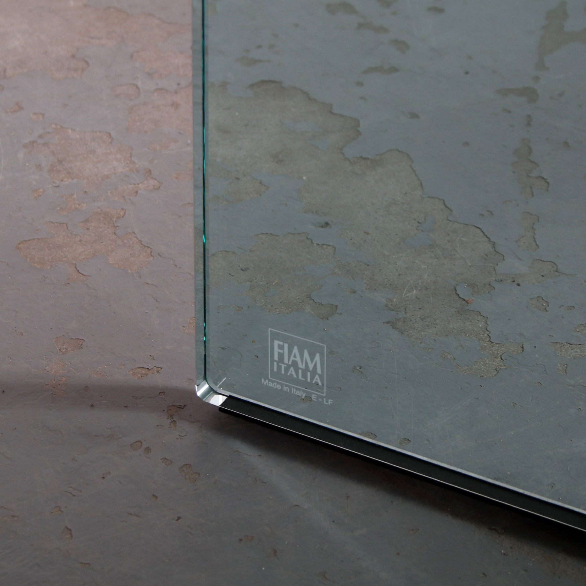 Table basse « Waterfall » des années 1970 par Angelo Cortesi pour Fiam, Italie