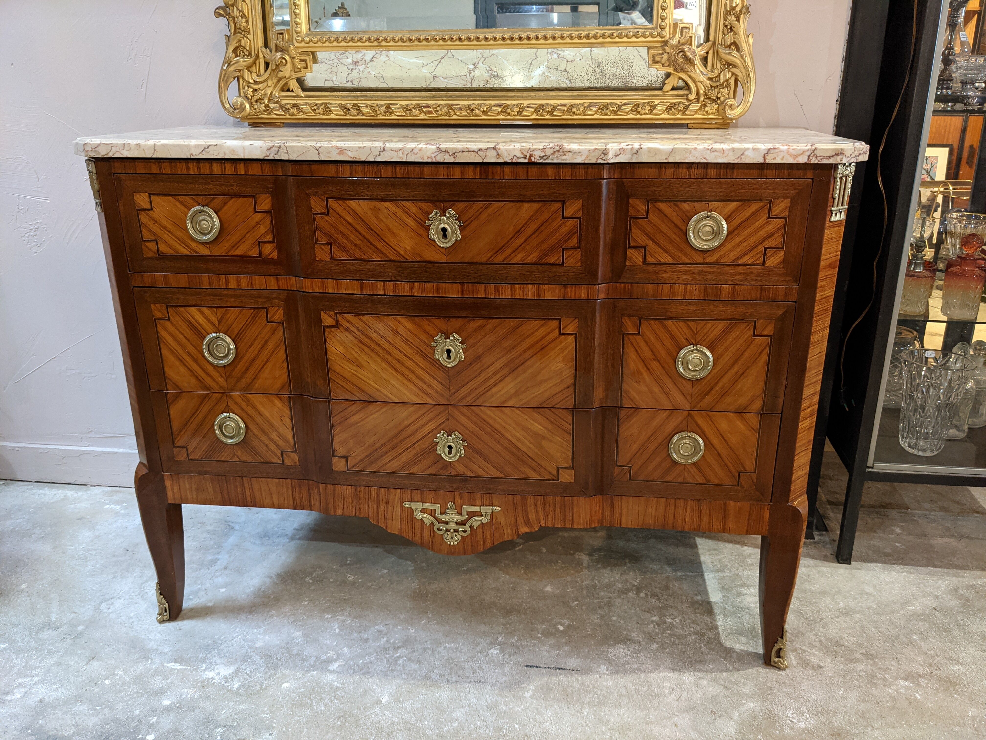 Commode transition XlXeme restaurée