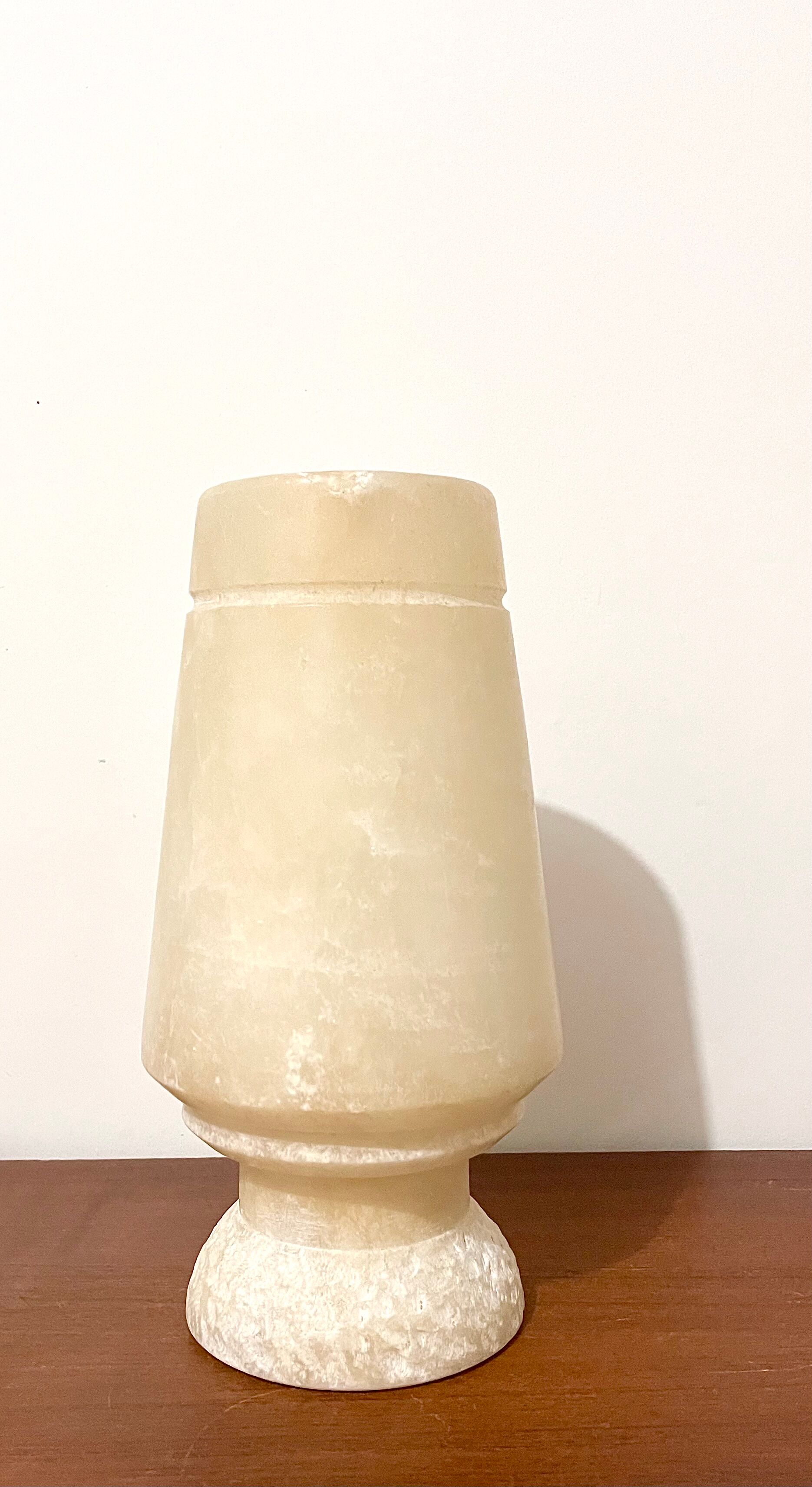 Alabaster lamp 1960
