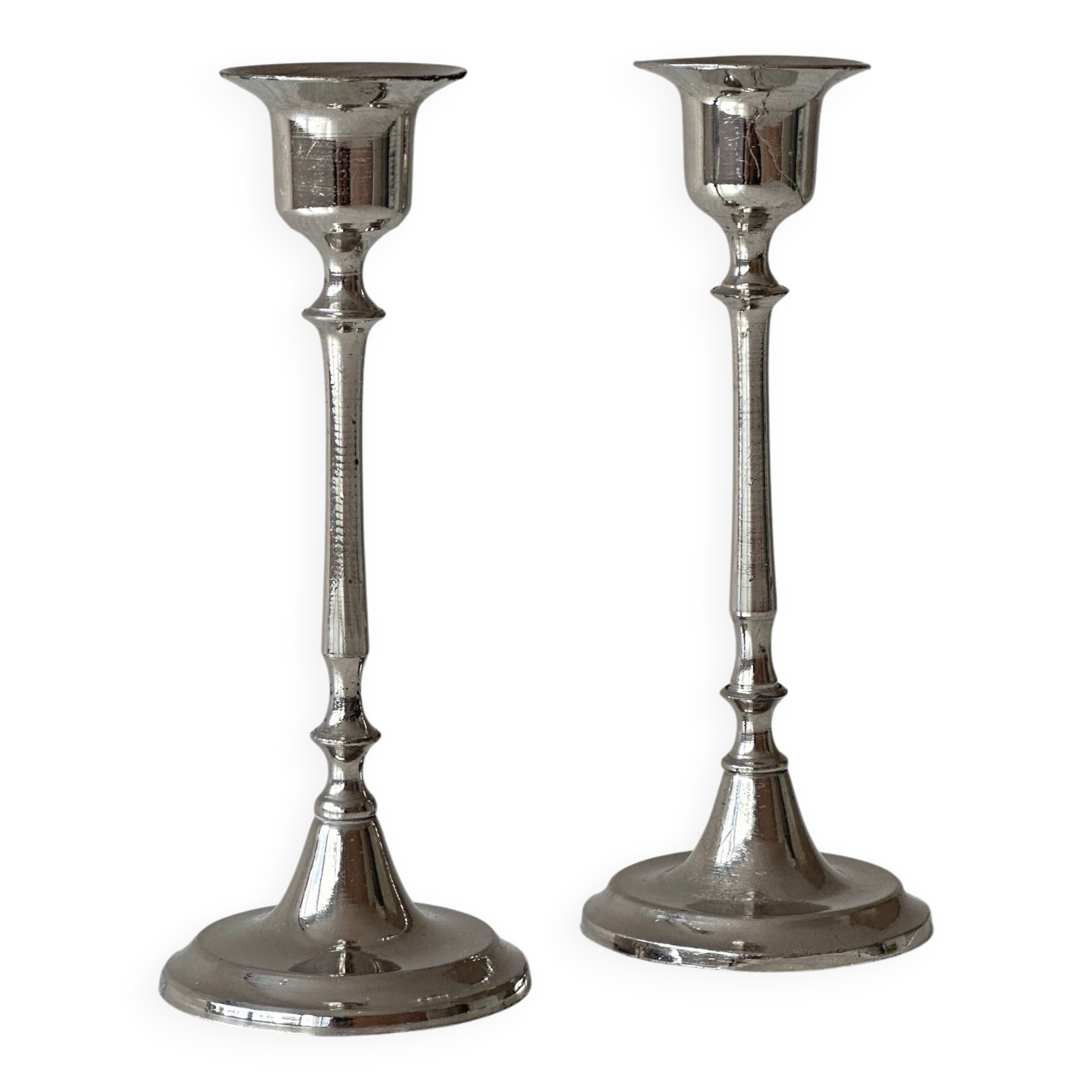 Duo mini metal candle holders