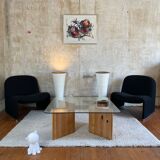 Floor lamps "flambeau", kaoyi flacha, japan 1980