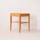 Vintage oak bedside table