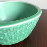 Nils Thorsson for Royal Copenaghen Scandinavan green bowl, 1950s