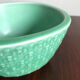 Nils Thorsson for Royal Copenaghen Scandinavan green bowl, 1950s