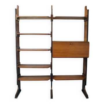 Teak bookcase by Esposizione Permanente Mobili Cantu' 1960s