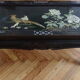 Table low décor birds with hard stones and mother of Pearl inlay