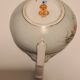 Russian porcelain milk pot floral décor and butterfly