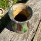 Clay pottery vase