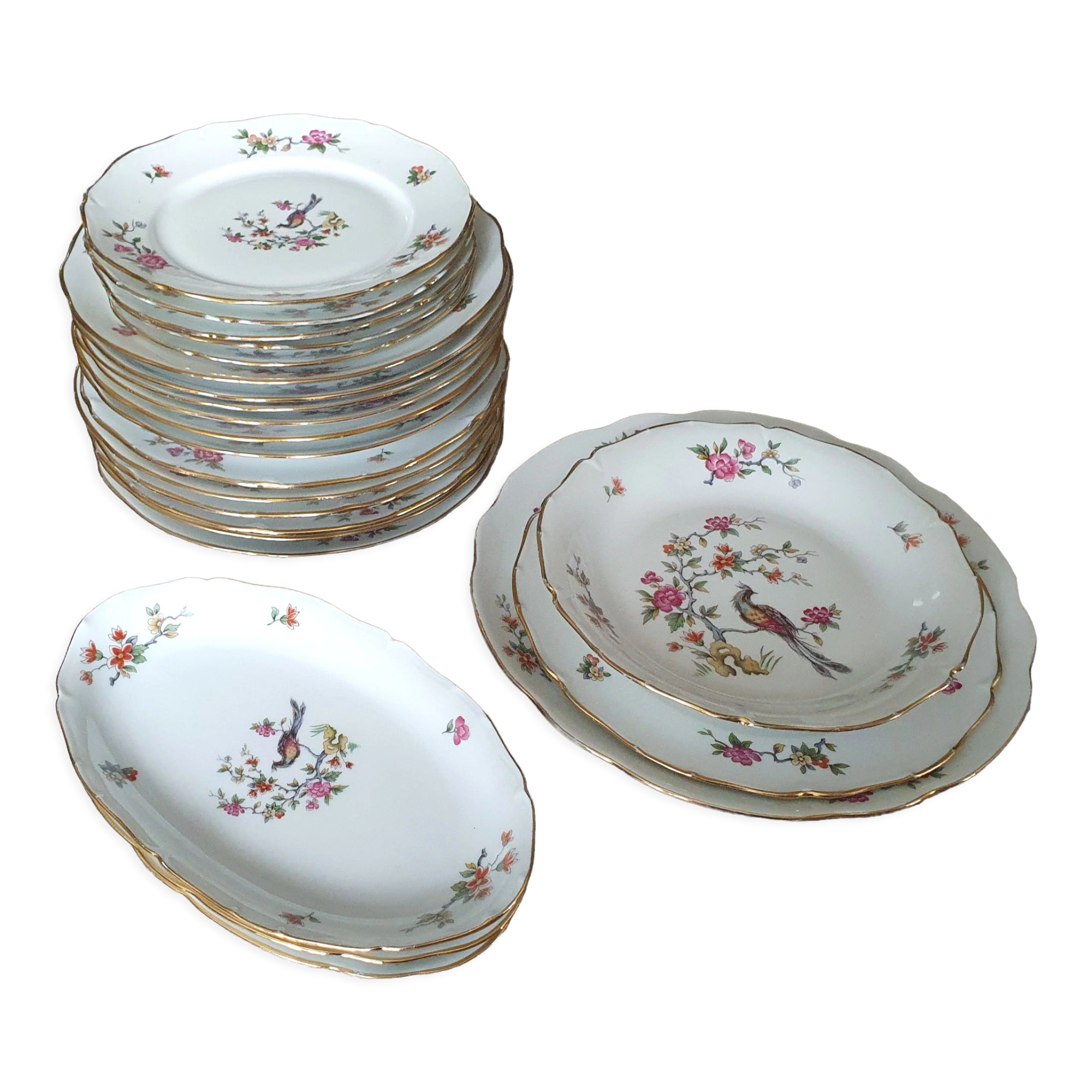 Sologne porcelain table service the archbishop