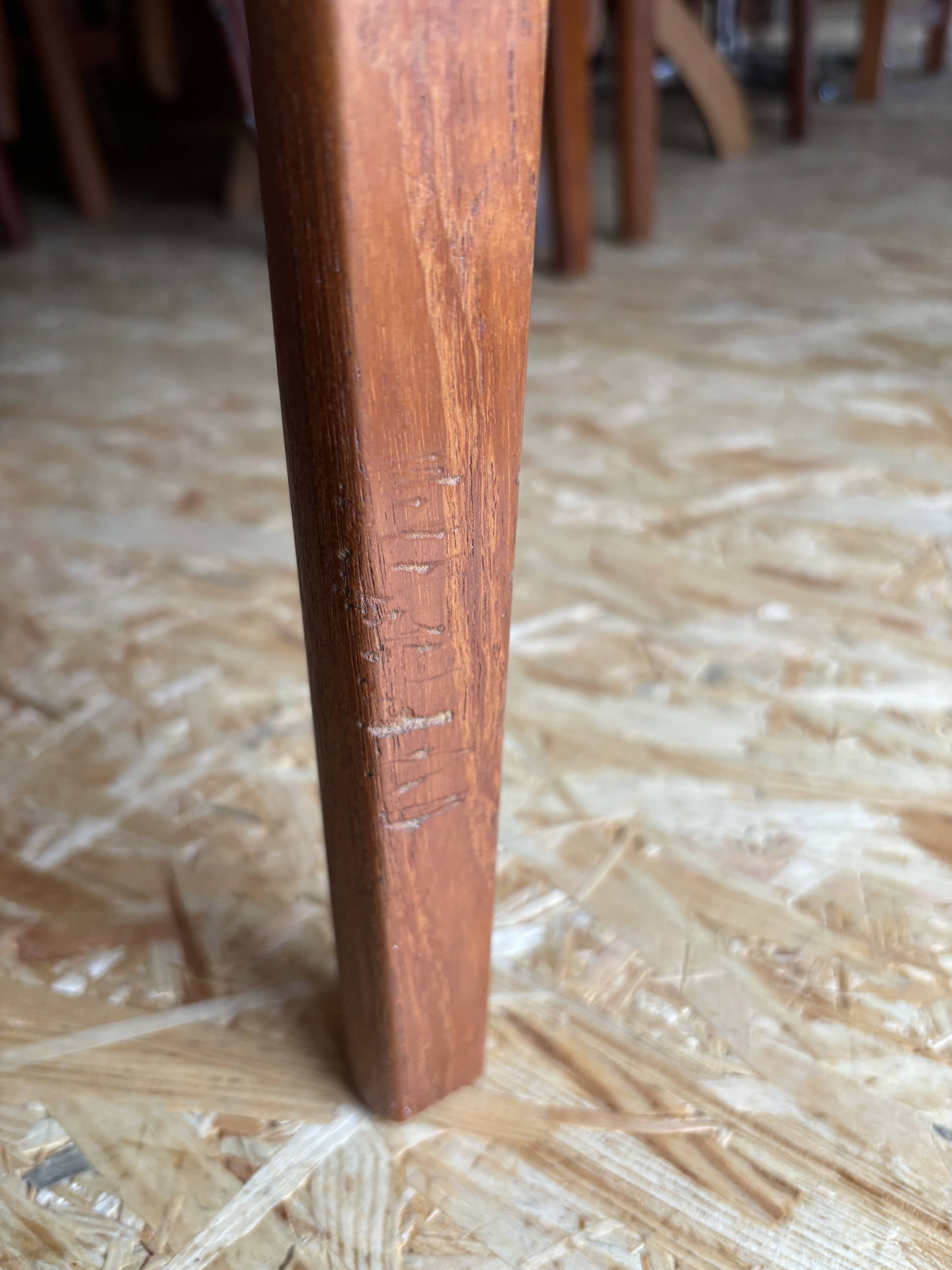 Set of 4 Danish teak chairs – Mid-century modern dining chairs from the 1960s, Resto