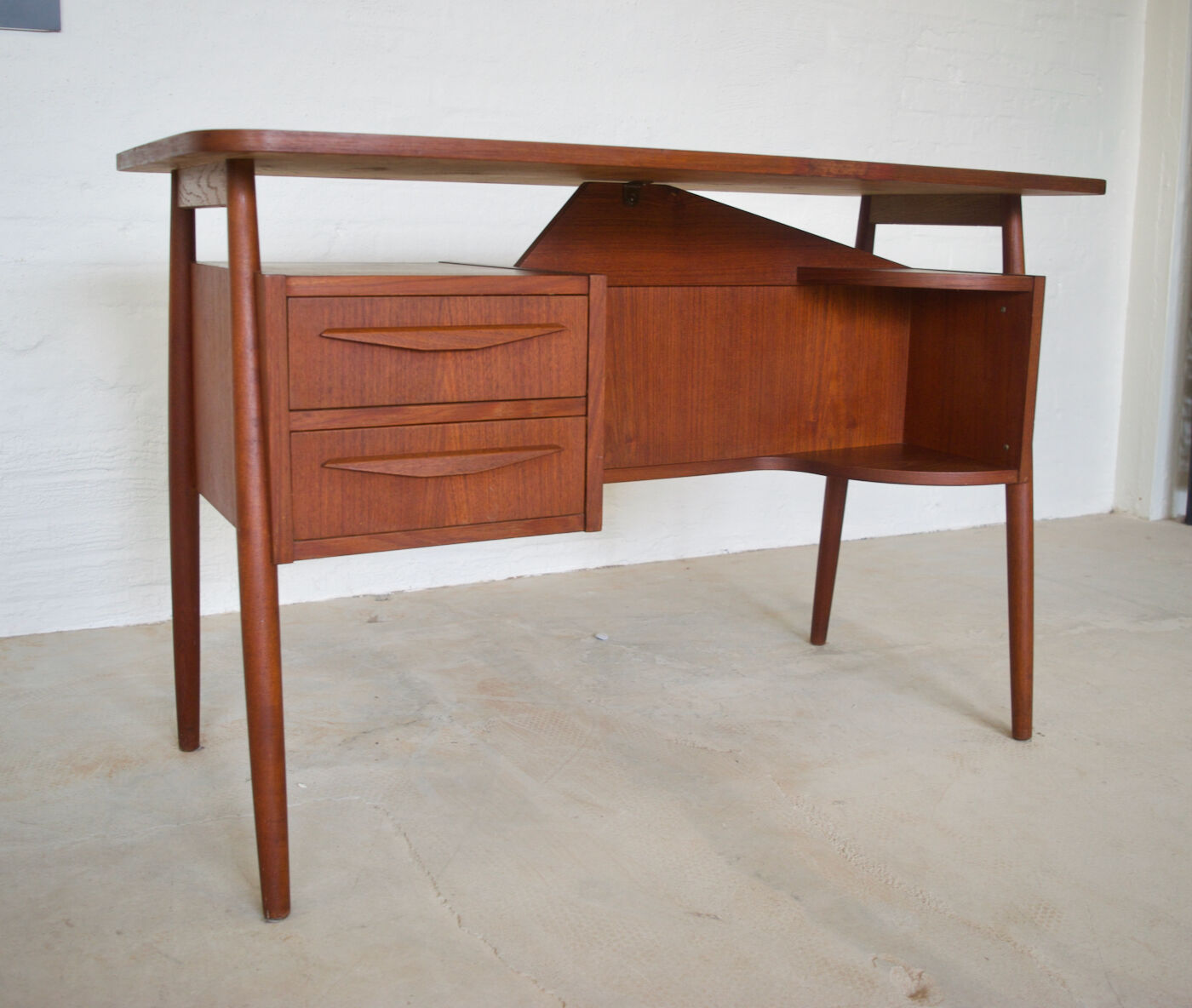 Desk by Gunner Nielsen for Tibergaard, 1960