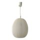 Cocoon Plissée chandelier by Aloys Gangkofner for Erco