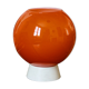 Orange ball table lamp, vintage 70s