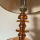 Small Art Deco lamp in copper glass