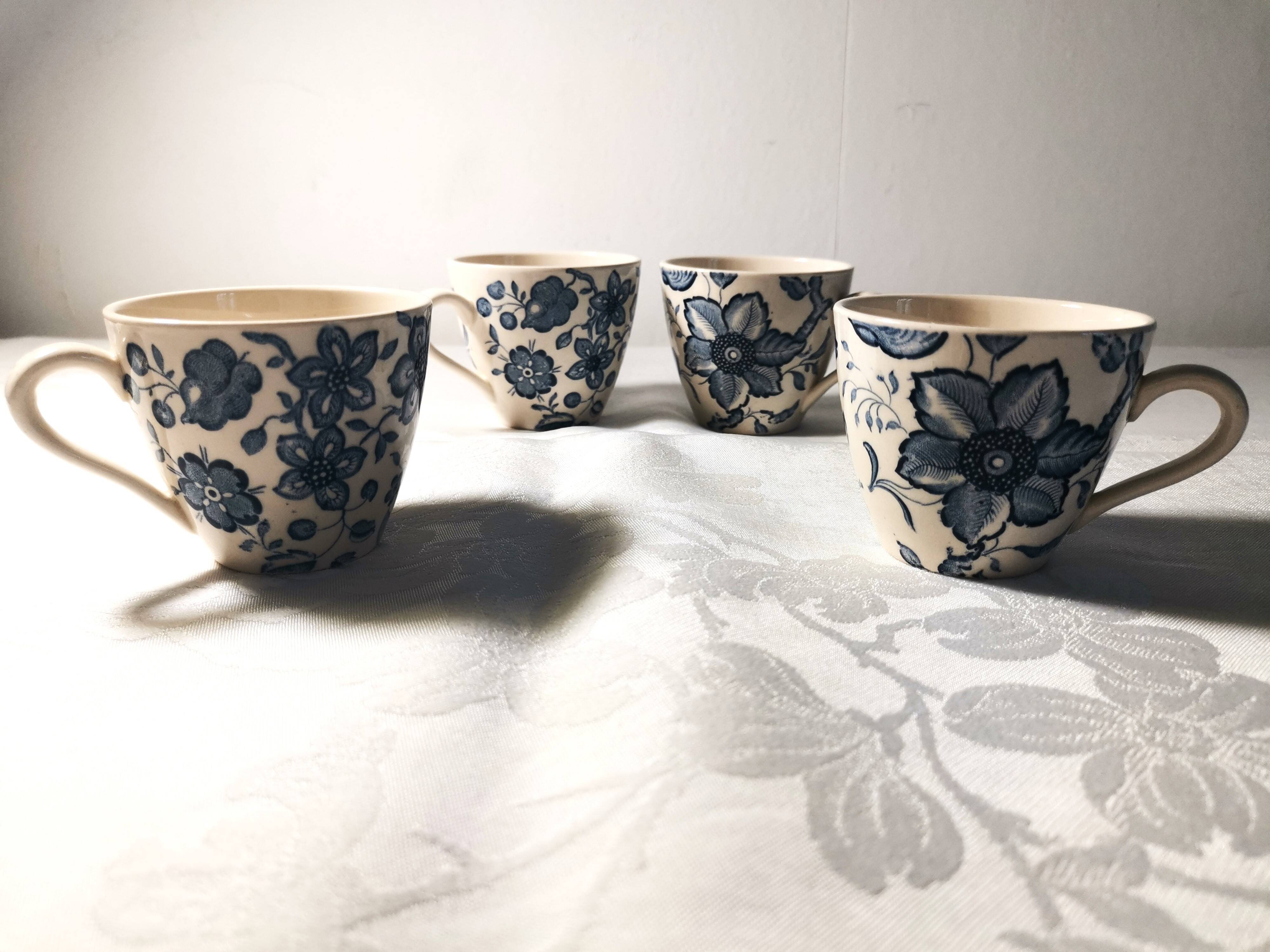 Set of 4 cups and 4 saucers Villeroy and Boch, the Paradiso