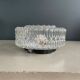Ceiling light or moulded glass wall light