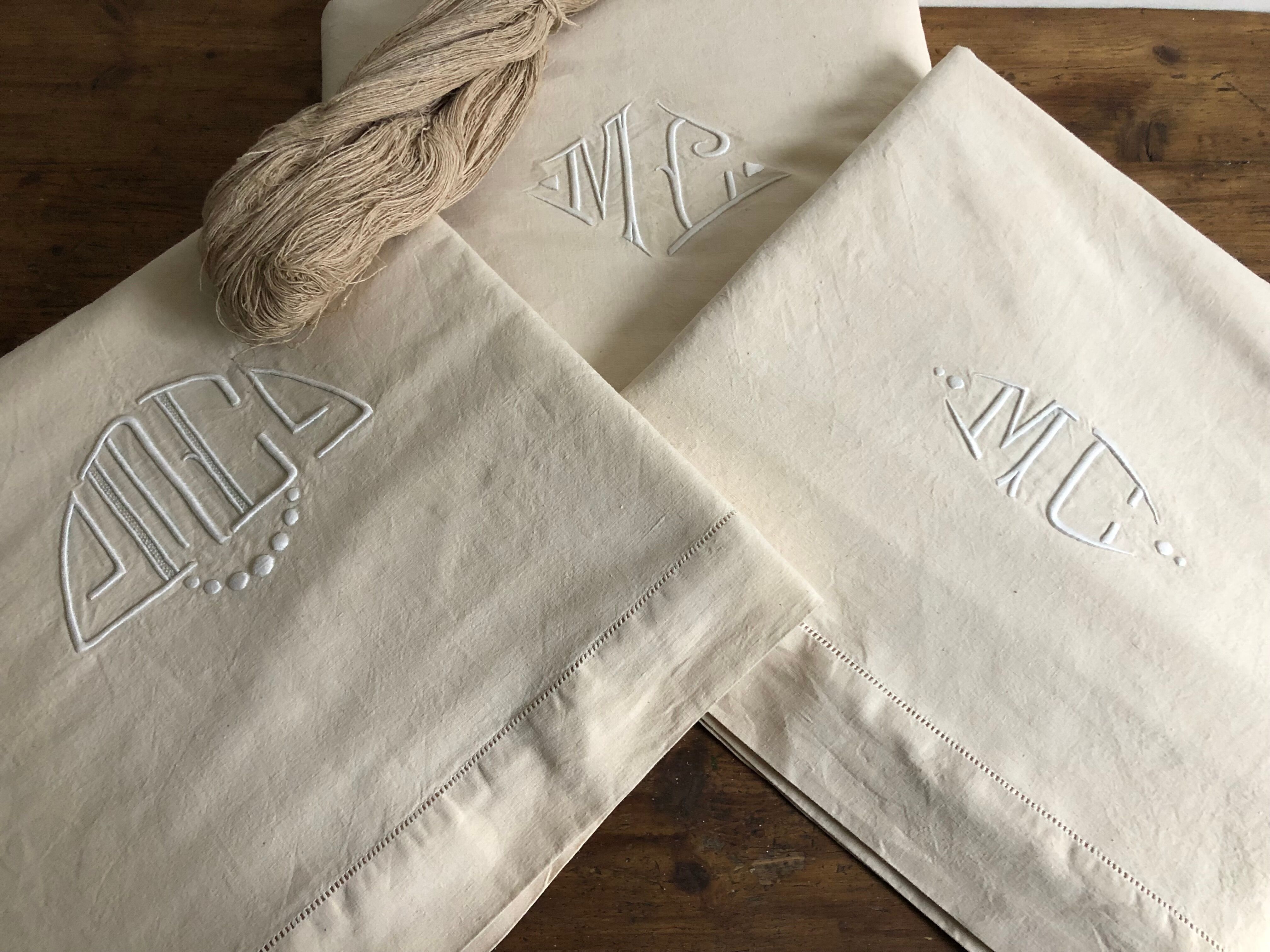 Old Métis Cloth with MC monogram