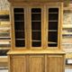 Large cherry wood bookcase