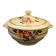 Soup tureen in earthenware from sarreguemines. chatenois model.