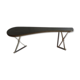 Console in brass and glass 50 years