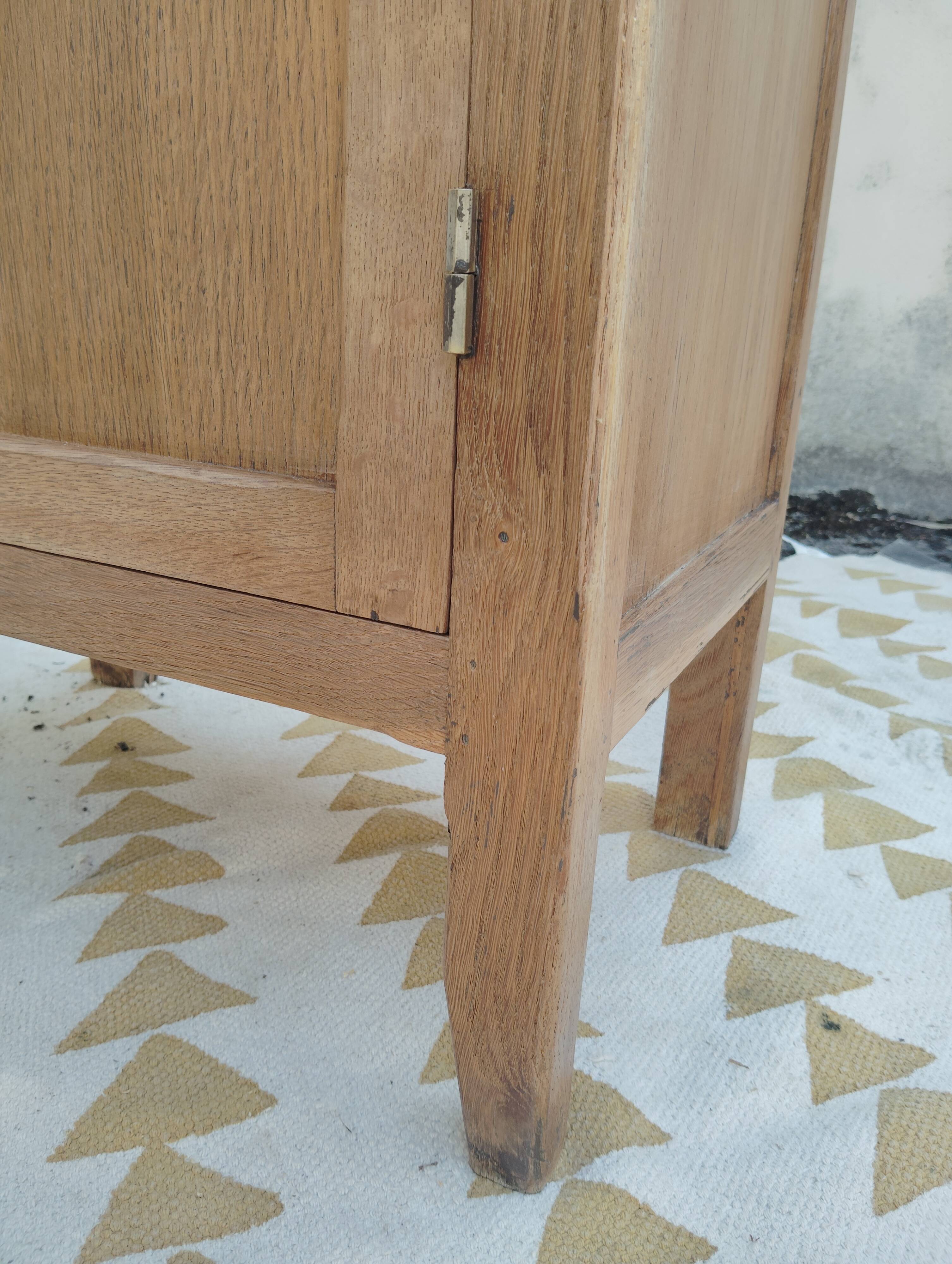 Parisian Buffet 1 Door/Antique Oak Confiturier