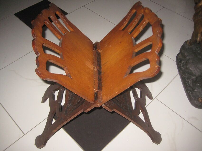 Former porte revue in bois noble