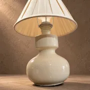 Brussels Porcelain Lamp S.A. – N.V. vintage, Belgium, circa 1980