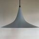 Gray trompet pendant light